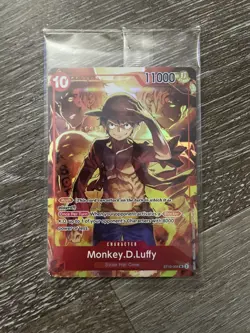 Monkey.D.Luffy  ST10-006 SR Sealed Sealed Promo One Piece CARD Treasure Booster - Image 6