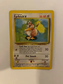 Farfetch’d 27/102 - Non Holo - Base Set WOTC 1999 - Pokémon Card - Image 1