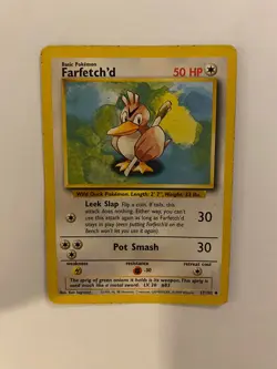 Farfetch’d 27/102 - Non Holo - Base Set WOTC 1999 - Pokémon Card - Image 3