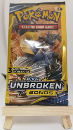 Pokemon 2019 Unbroken Bonds 3 Card Booster Pack Unweighed New Factory Sealed - Image 10
