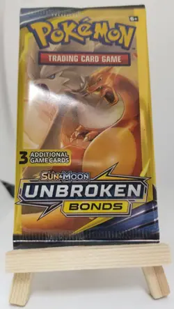 Pokemon 2019 Unbroken Bonds 3 Card Booster Pack Unweighed New Factory Sealed - Image 6