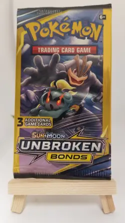 Pokemon 2019 Unbroken Bonds 3 Card Booster Pack Unweighed New Factory Sealed - Image 9