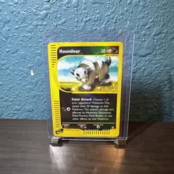 Pokemon Houndour Common Reverse Holo Rare Aquapolis E Series Card 87/147 - Image 1