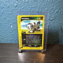 Pokemon Houndour Common Reverse Holo Rare Aquapolis E Series Card 87/147 - Image 5