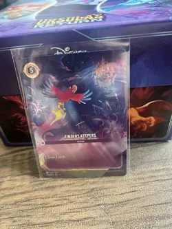 Disney Lorcana Shimmering Skies Enchanted Card 210/204 Finders Keepers - Image 1