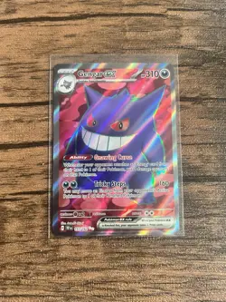 Pokémon Gengar EX Full Art TCG Temporal Forces 193/162 Card Near Mint Condition - Image 4