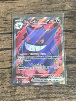 Pokémon Gengar EX Full Art TCG Temporal Forces 193/162 Card Near Mint Condition - Image 5