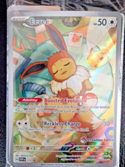 Prismatic Evolutions Pokemon Center ETB Stamped Eevee Promo Card Pack *SEALED* - Image 7
