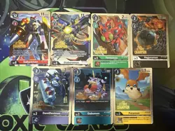 Digimon - Store Champion Cards - 7 Card Bundle NM - Image 5