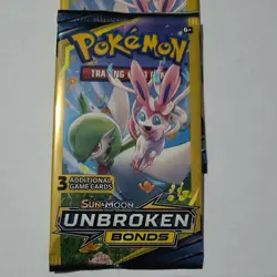 Pokemon 2019 Unbroken Bonds 3 Card Booster Pack Unweighted New Factory Sealed - Image 5
