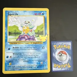 Pokemon Oversized Jumbo Card - SQUIRTLE - Image 1
