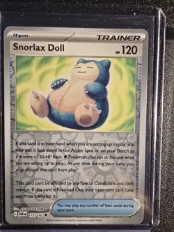 Snorlax Trading Card Pack - Incredible Snore, Big Counter, Star Draw - Image 5