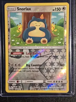 Snorlax Trading Card Pack - Incredible Snore, Big Counter, Star Draw - Image 8