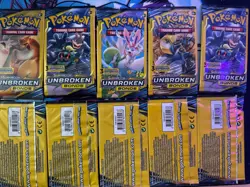 Pokemon Sun & Moon Unbroken Bonds 3 Card Mini Booster Pack - 5 Packs - Image 3