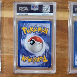 PSA 10 LOT 2000 Pokemon Dark Alakazam HOLO 1st Edition #1/82. 3 Evolution Cards - Image 7