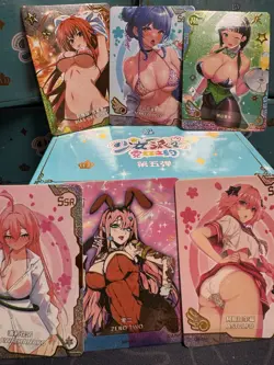 Goddess Maiden Girl Party 5 Card Anime Spicy Waifu 2 Packs New Stealed - Image 12