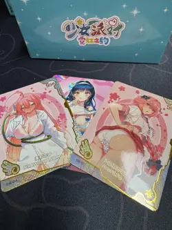 Goddess Maiden Girl Party 5 Card Anime Spicy Waifu 2 Packs New Stealed - Image 13