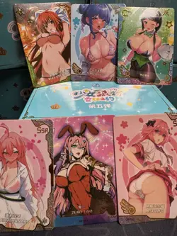 Goddess Maiden Girl Party 5 Card Anime Spicy Waifu 2 Packs New Stealed - Image 2