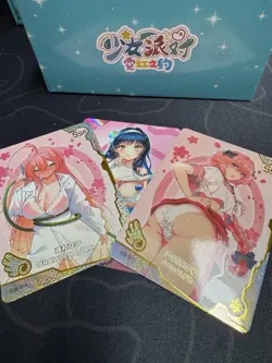 Goddess Maiden Girl Party 5 Card Anime Spicy Waifu 2 Packs New Stealed - Image 3
