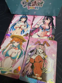 Goddess Maiden Girl Party 5 Card Anime Spicy Waifu 2 Packs New Stealed - Image 6
