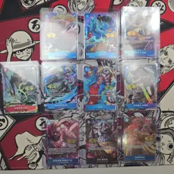 2024 One Piece TCG Chinese 2nd Anniversary Exclusive 10pcs cards #XPAN - Image 12