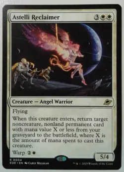 Astelli Reclaimer *Rare* Magic MtG x1 Edge of Eternities - Image 1