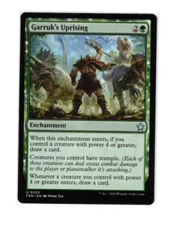MTG - NM - Garruk's Uprising - Foundations 220 - Image 1