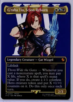 MTG G'raha Tia, Scion Reborn (Borderless) Commander: Final Fantasy Regular - Image 1