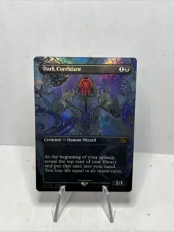 MTG Dark Confidant (Borderless) Final Fantasy Foil 0334 - Image 1