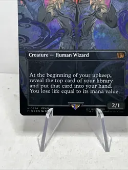 MTG Dark Confidant (Borderless) Final Fantasy Foil 0334 - Image 5