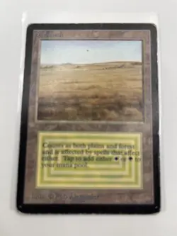 MAGIC THE GATHERING MTG SAVANNAH  ALPHA  PLAYED NO CREASES  VINTAGE - Image 1