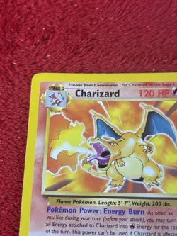 RARE 2002 POKEMON LEGENDARY COLLECTION #3 CHARIZARD (NON-HOLO) Played - Image 3