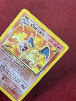 RARE 2002 POKEMON LEGENDARY COLLECTION #3 CHARIZARD (NON-HOLO) Played - Image 7