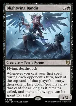 Blightwing Bandit ~ Commander: Wilds of Eldraine [ NearMint ] [ Magic MTG ] - Image 1