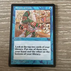 Sleight of Hand Portal Second Age NM MTG Free Ship - Image 1