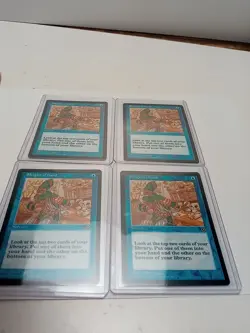 MTG Sleight of Hand Portal Second Age NM-LP+  SEE PICS Blue Common MAGIC - Image 9