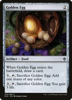 Golden Egg ~ Throne of Eldraine [ NearMint ] [ Magic MTG ] - Image 2
