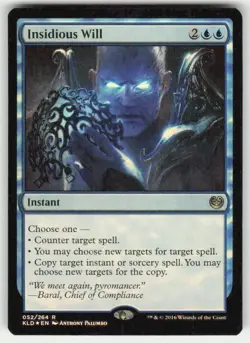 Kaladesh Insidious Will FOIL Expansion/Rare - Image 1