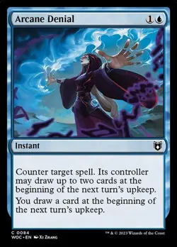 Arcane Denial ~ Commander: Wilds of Eldraine [ NearMint ] [ Magic MTG ] - Image 2