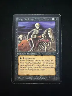Magic The Gathering: Alpha Drudge Skeletons MTG Alpha - Image 4