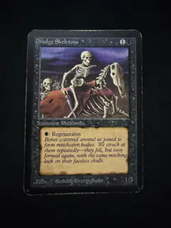 Magic The Gathering: Alpha Drudge Skeletons MTG Alpha - Image 1