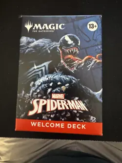 SDCC 2025 Hasbro Magic the Gathering Spider-Man Welcome Deck Black Venom - Image 2