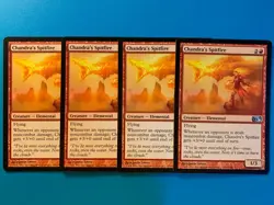 MTG 4x Chandra's Spitfire Core Set 2011 M11 Modern Magic the Gathering x4 NM - Image 1