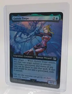 Quistis Trepe (Extended Art FOIL) U #440 MTG Final Fantasy Magic FF8 FFVIII FIN - Image 4