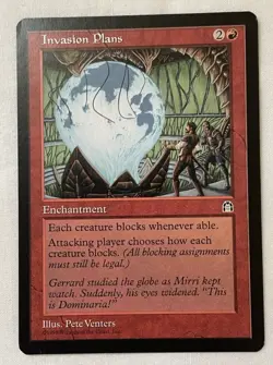 1x Invasion Plans - Stronghold - MTG - Magic the Gathering - LP - Image 1