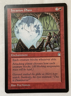 1x Invasion Plans - Stronghold - MTG - Magic the Gathering - LP - Image 3