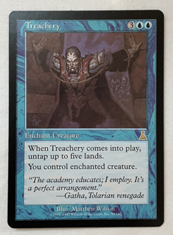 1x Treachery - Urza's Destiny - MTG - Magic the Gathering - LP/NM - Image 5