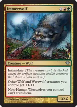 1x Immerwolf NM-Mint, English Dark Ascension MTG Magic - Image 2