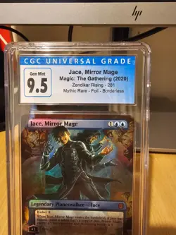 Magic The Gathing - Zendikar Rising 281 Mythic - Jace, Mirror Mage - CGC 9.5 - Image 2