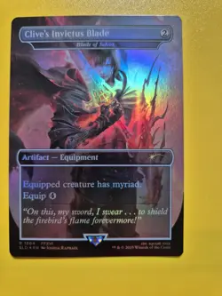MTG - Clive's Invictus Blade - Foil - Final Fantasy Secret Lair - Magic - Image 10